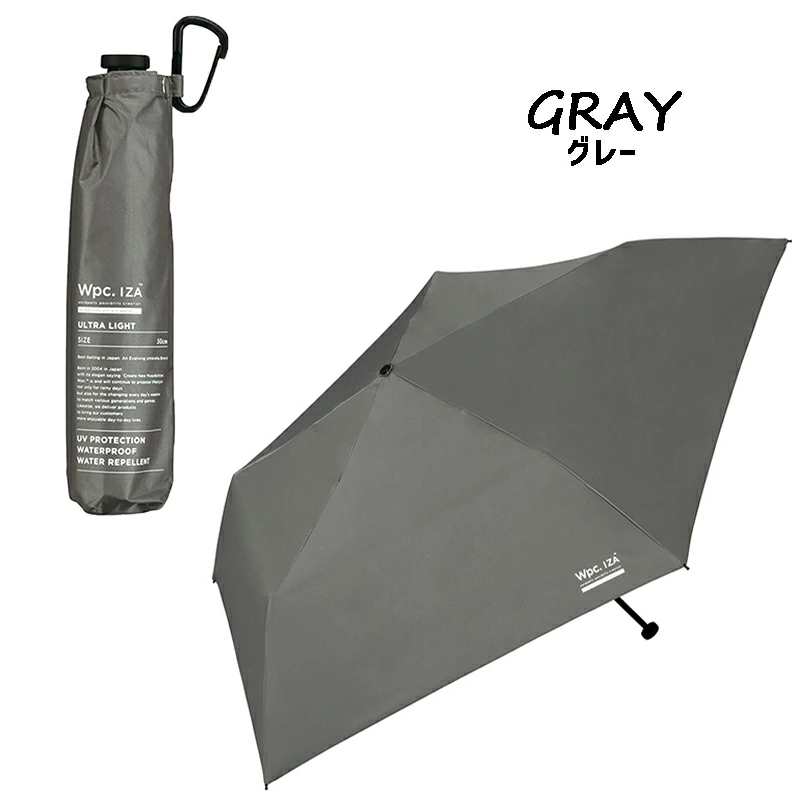 【Threads爆紅】日本直送 Wpc. IZA ULTRA LIGHT 超輕量降溫縮骨遮｜晴雨兩用・夏日降溫 14.7°C (128g)