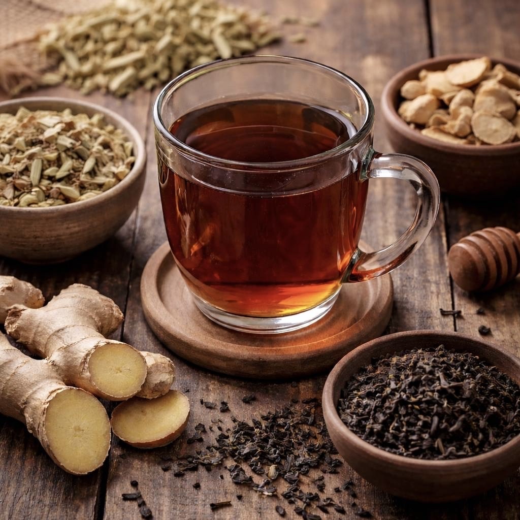 香茅薑紅茶 (5個茶包裝）