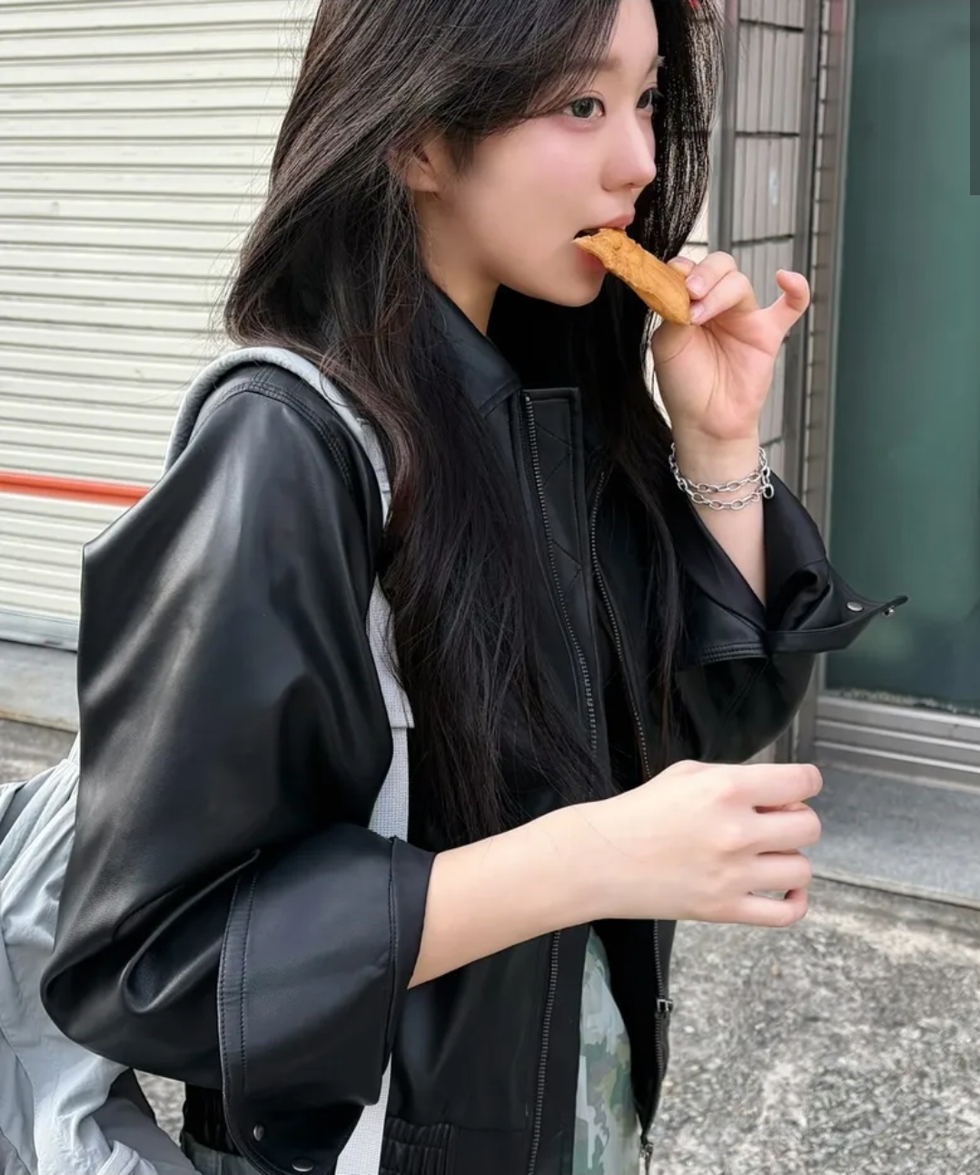 Euggen 2-Way PU 極簡氣質皮褸