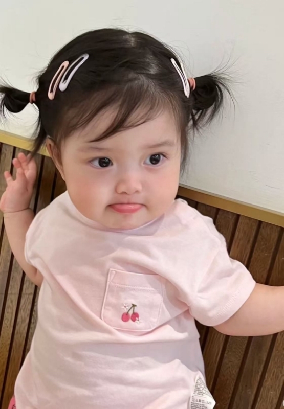 A0095 粉色櫻桃短袖