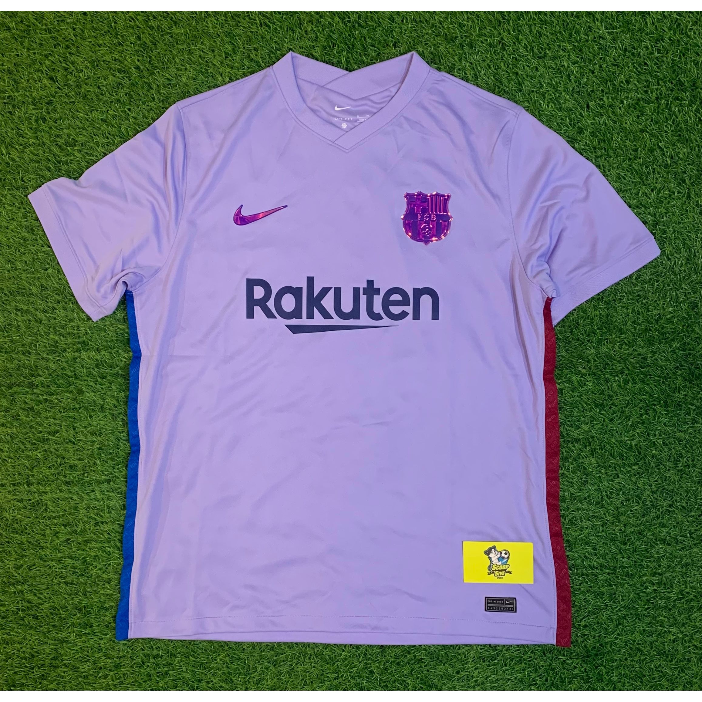 2021-22 巴塞隆拿 作客 球迷版 短袖 連10 Rivaldo