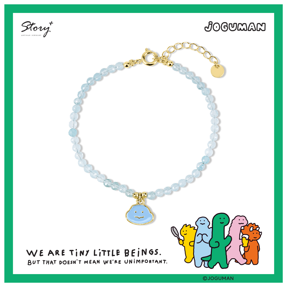 📦訂購 台灣限定 STORY 故事銀飾 x JOGUMAN STEGO款 天然水晶手串