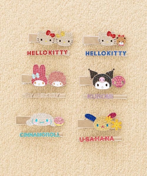 🎀【預訂】Kitty &Tiny Chum 閃閃髮夾套裝 1006