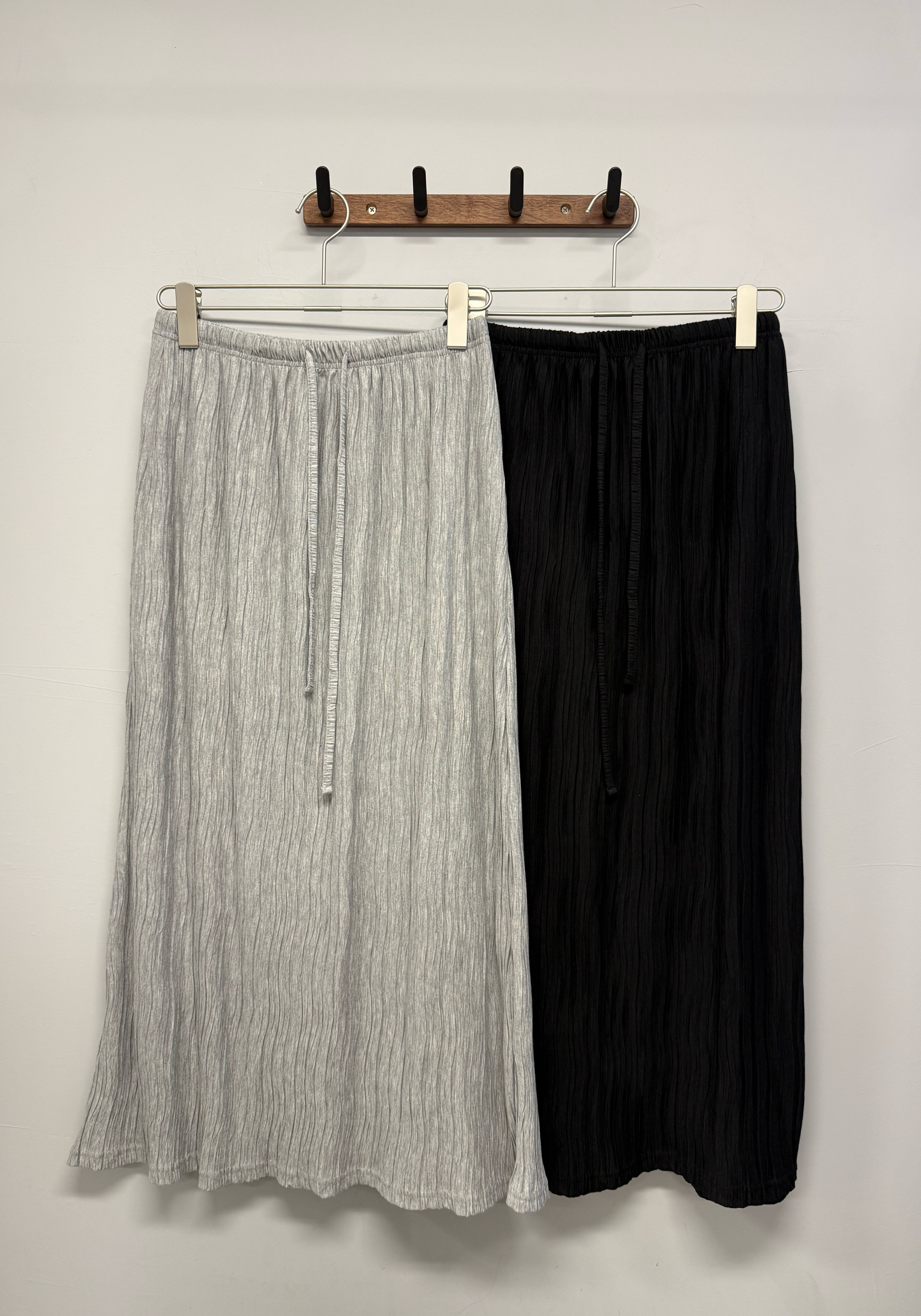 (必買款) Textured cotton skirt #sk41