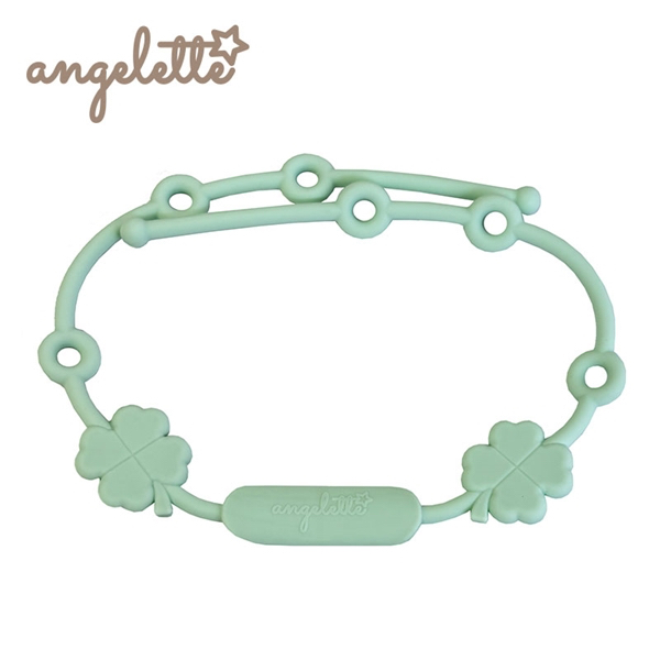 🇯🇵預訂 日本直送🇯🇵Angelette 薄荷色四葉草矽膠多功能吊帶