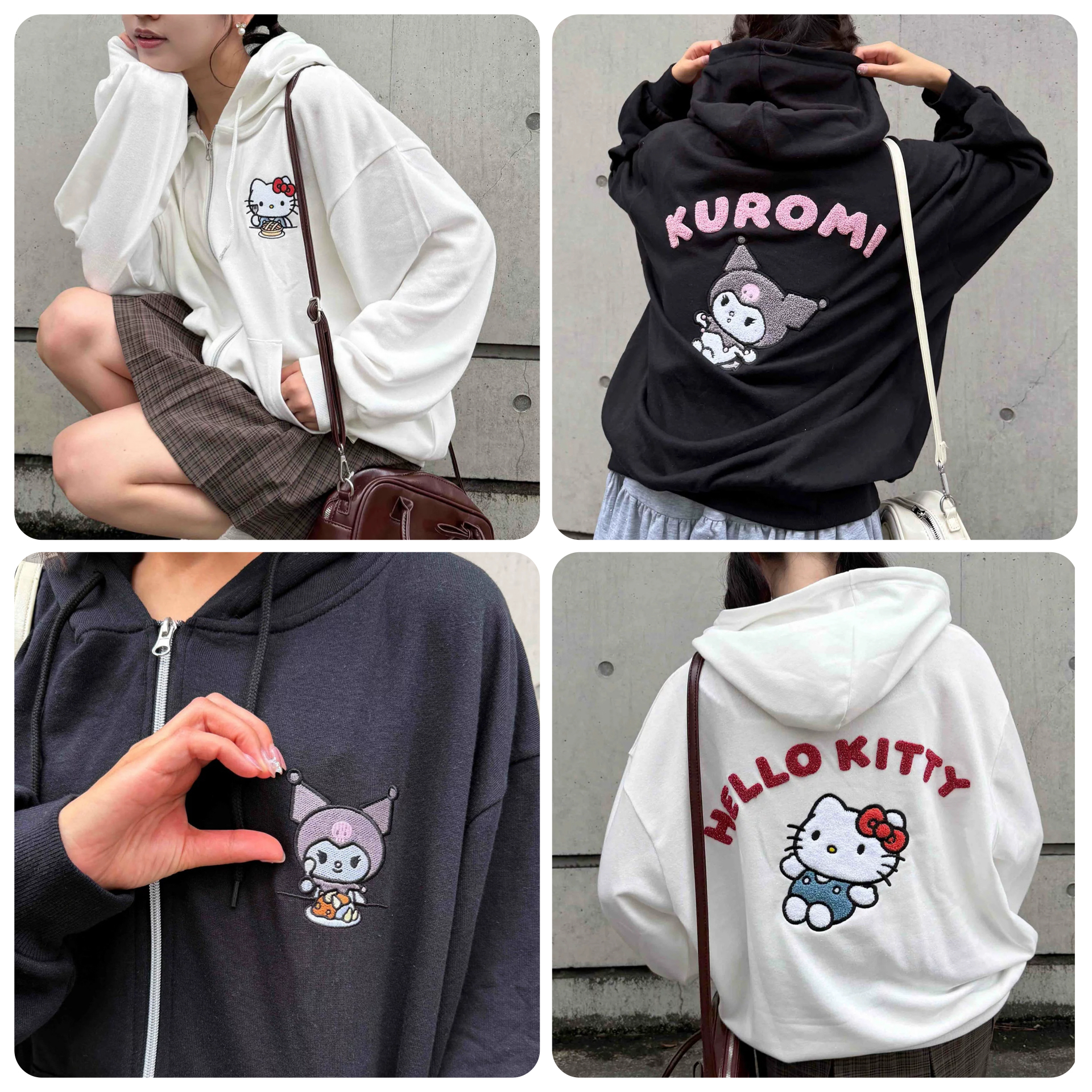 日本預訂📍Sanrio得意圖案連帽外套 不包郵