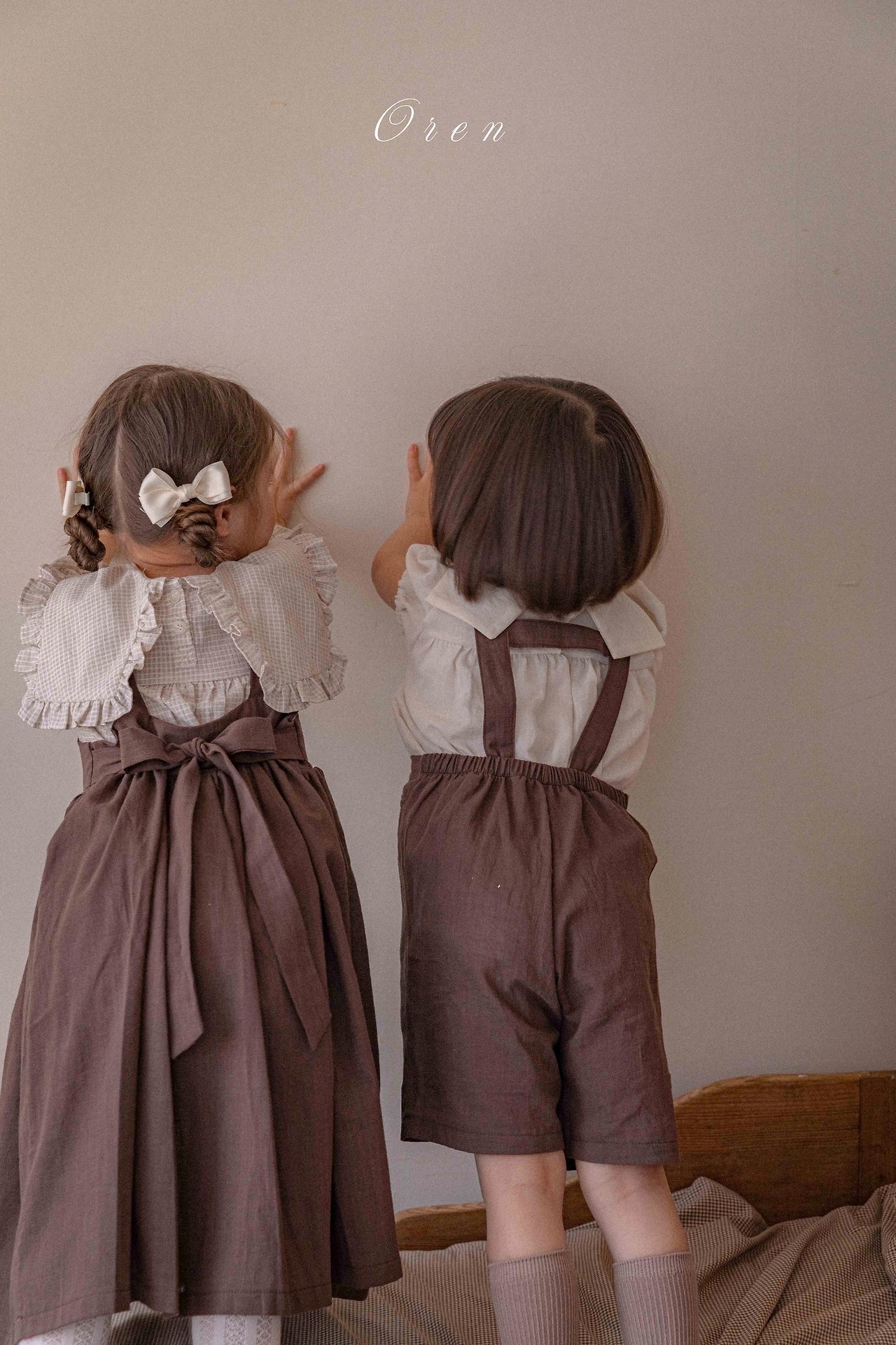 🇰🇷oren 包屁裙/連身褲/裙 親子 (上衣另購）