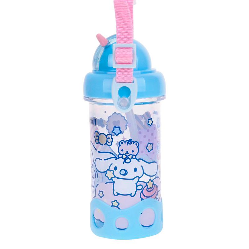 Cinnamoroll 450ml BPA & BPS Free 膠水樽連飲管及頸繩 型號: 9-7780-3