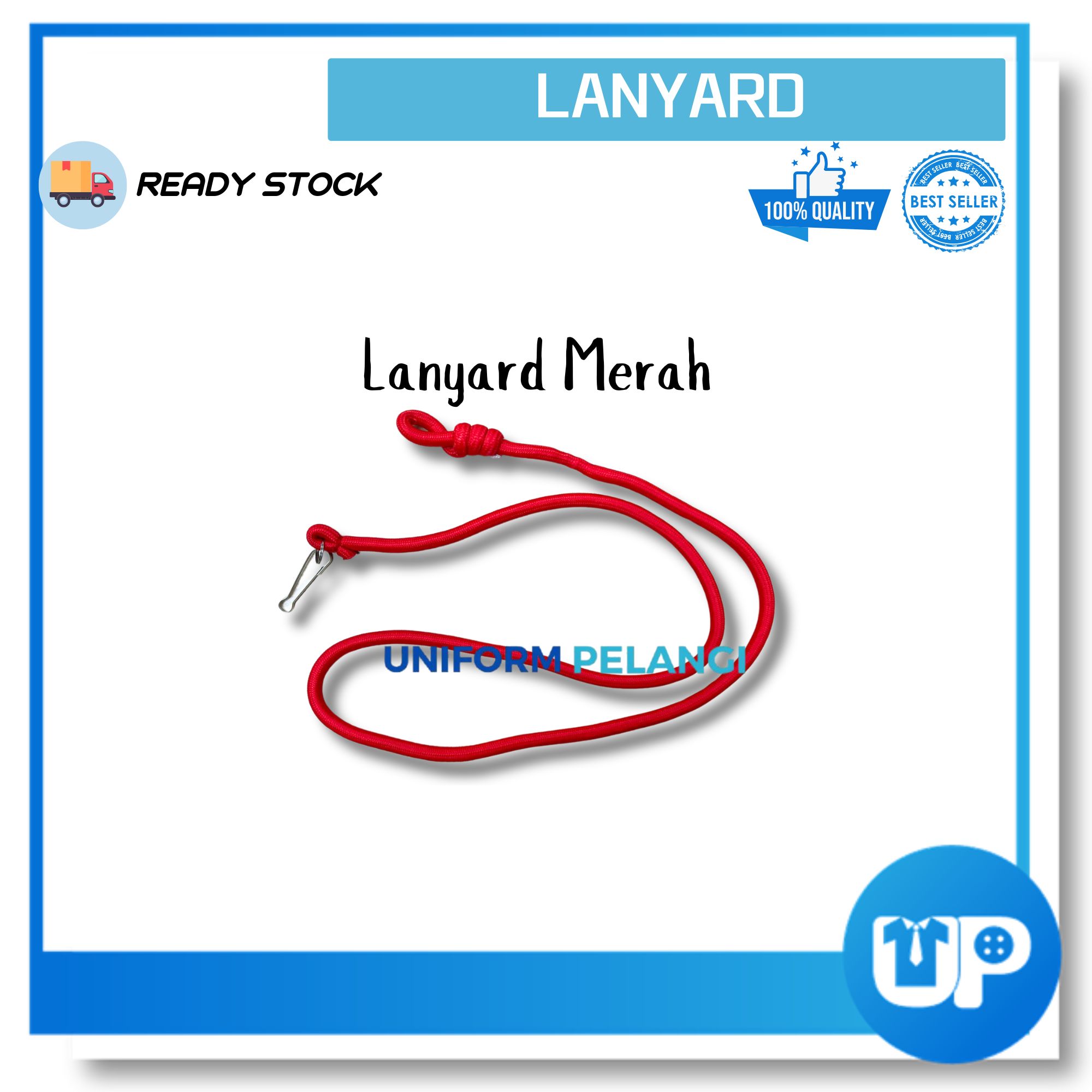 Lanyard Sekolah Security Kadet Persatuan Uniform Kokurikulum