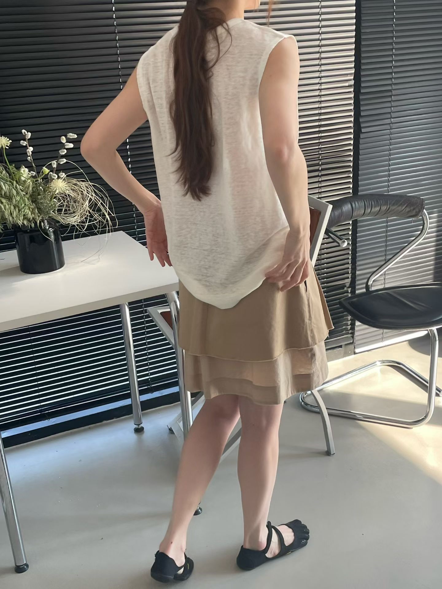 東大門女裝jeonggam | Layer skirt