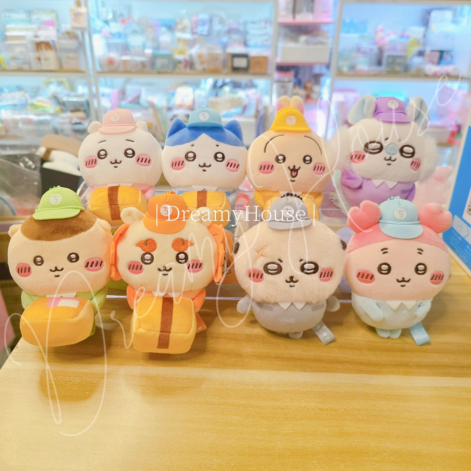 日本 Chiikawa market 5週年紀念 送貨員公仔吊飾
