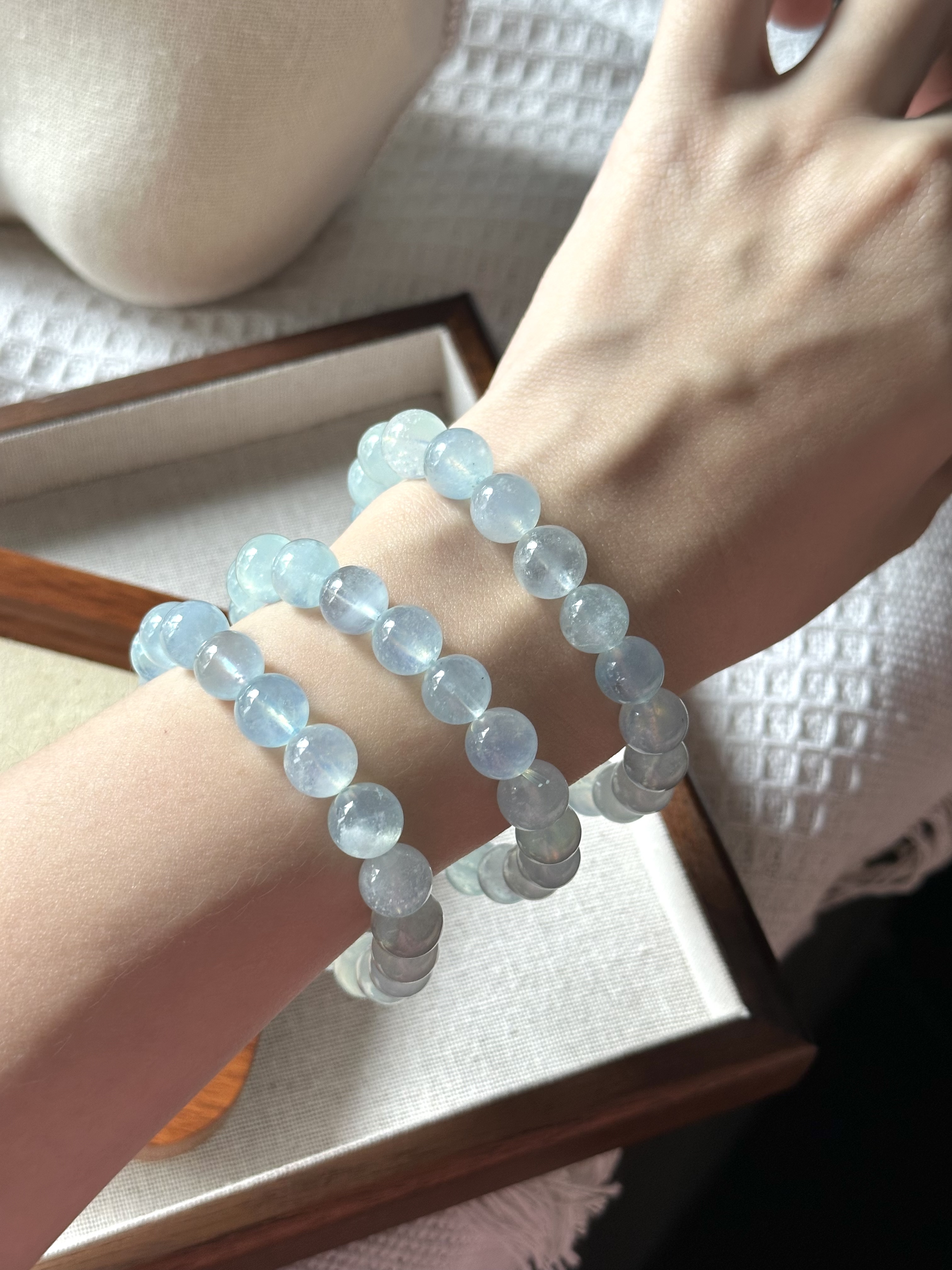碎冰冰海蓝宝 ｜ Aquamarine 
