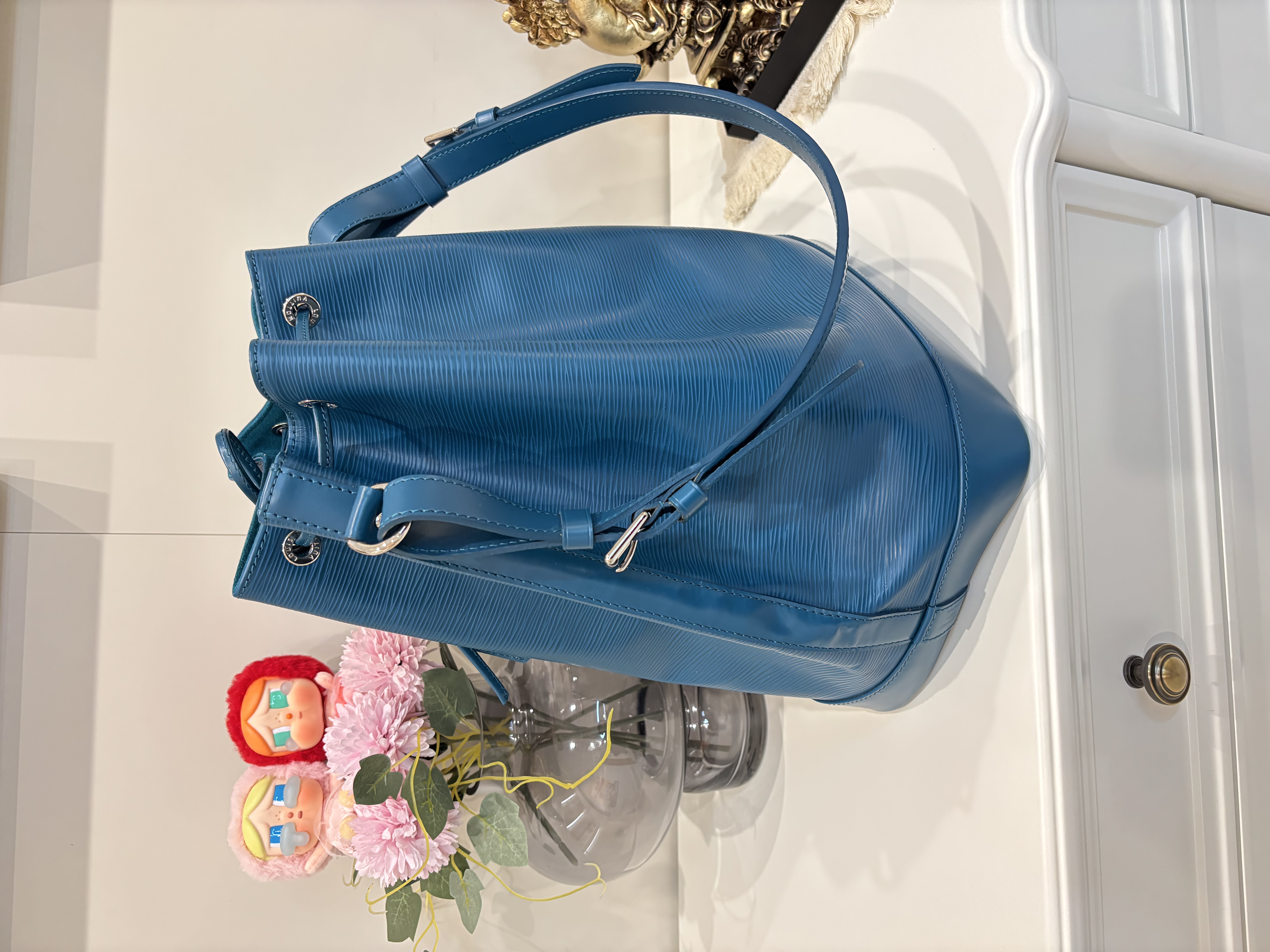 Lv Noe mm bucket bag epi leather 100%Authentic, 95%new ✅Dust bag