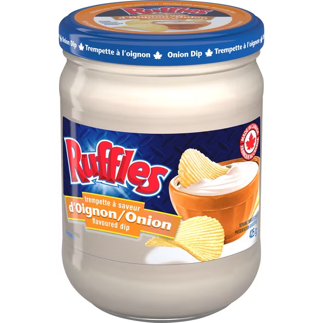 【加拿大限定】Ruffles Onion Dip 洋蔥味薯片醬 425克