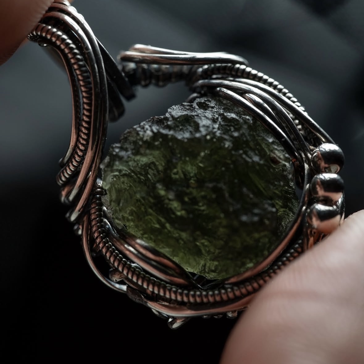 WAS 捷克隕石頸鏈 - Moldavite Pendant
