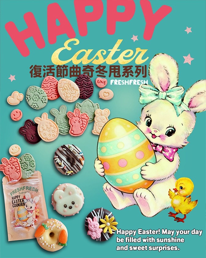 復活節造型冬甩