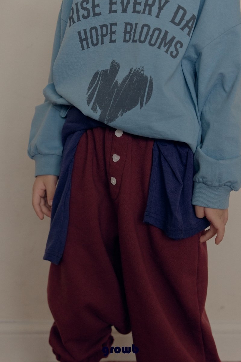 Growb | Button Joggers