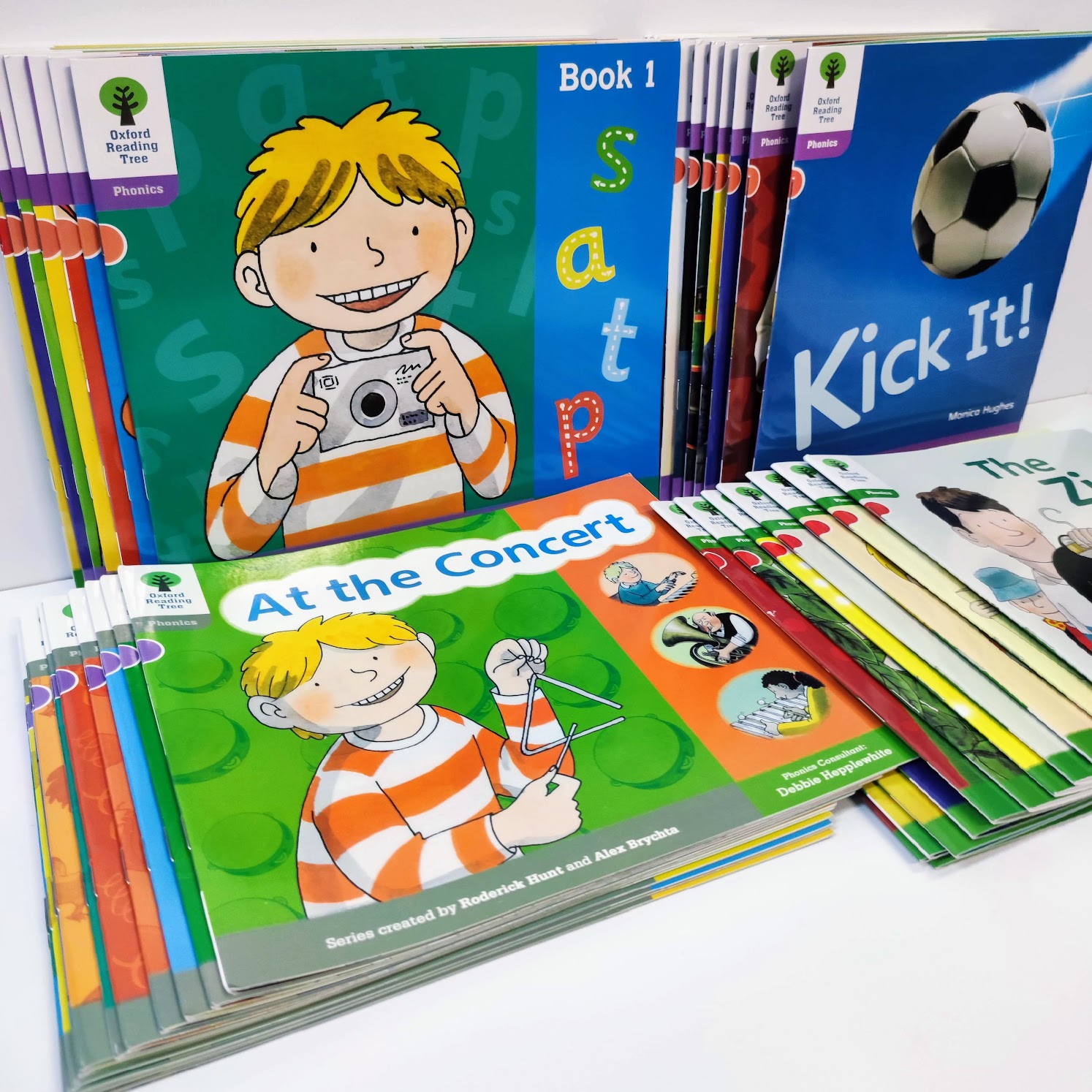 Oxford reading tree phonics (48 books)  | Floppy’s Phonics Level 1 and 2 | C59