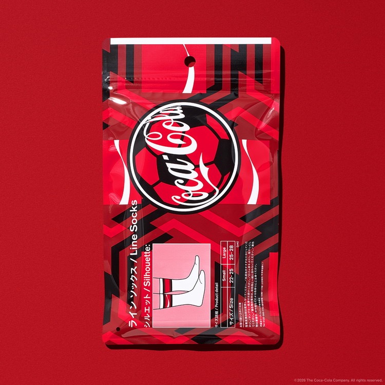 Family Mart X COCA COLA  白襪 （25-28cm)