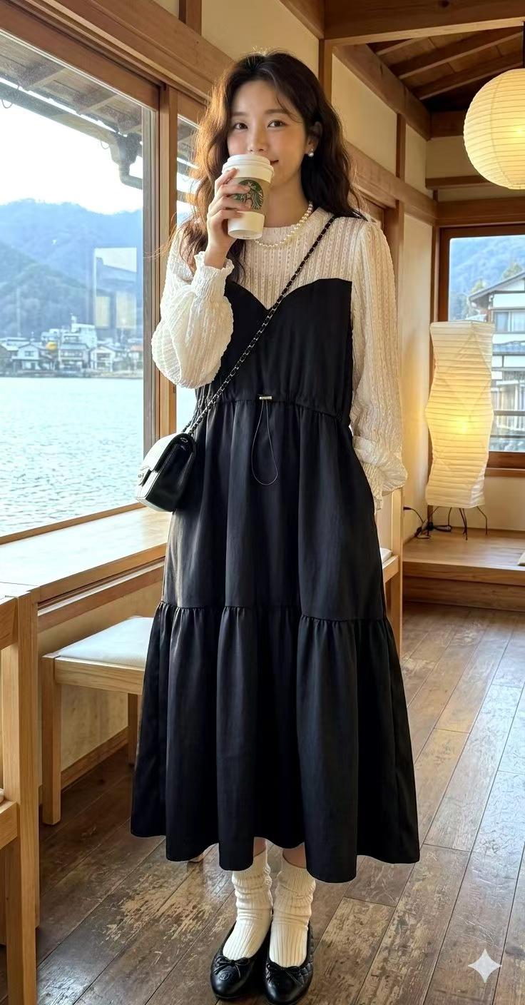 【預訂】韓國直送 東大門女裝 26秋季新款 連身裙