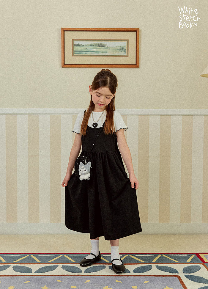 🇰🇷WhiteSketchBook吊帶裙