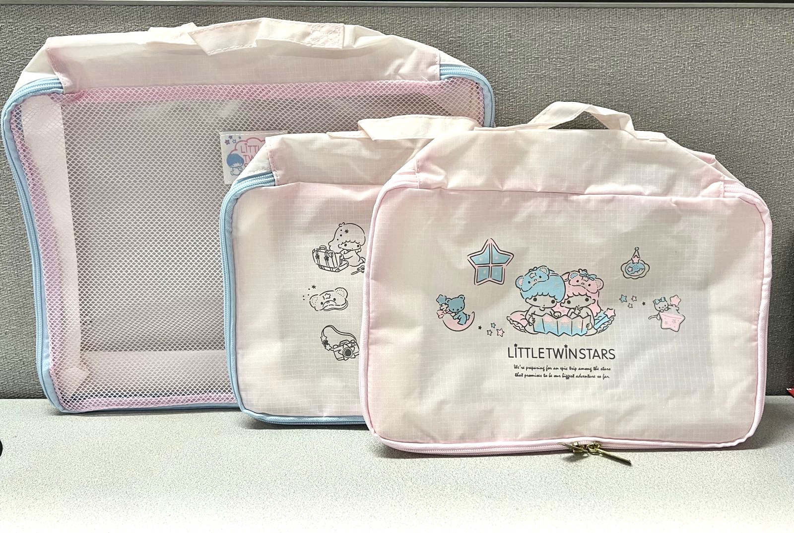 ️🎌日本直送🎌 Little Twin Stars 旅行收納袋套裝