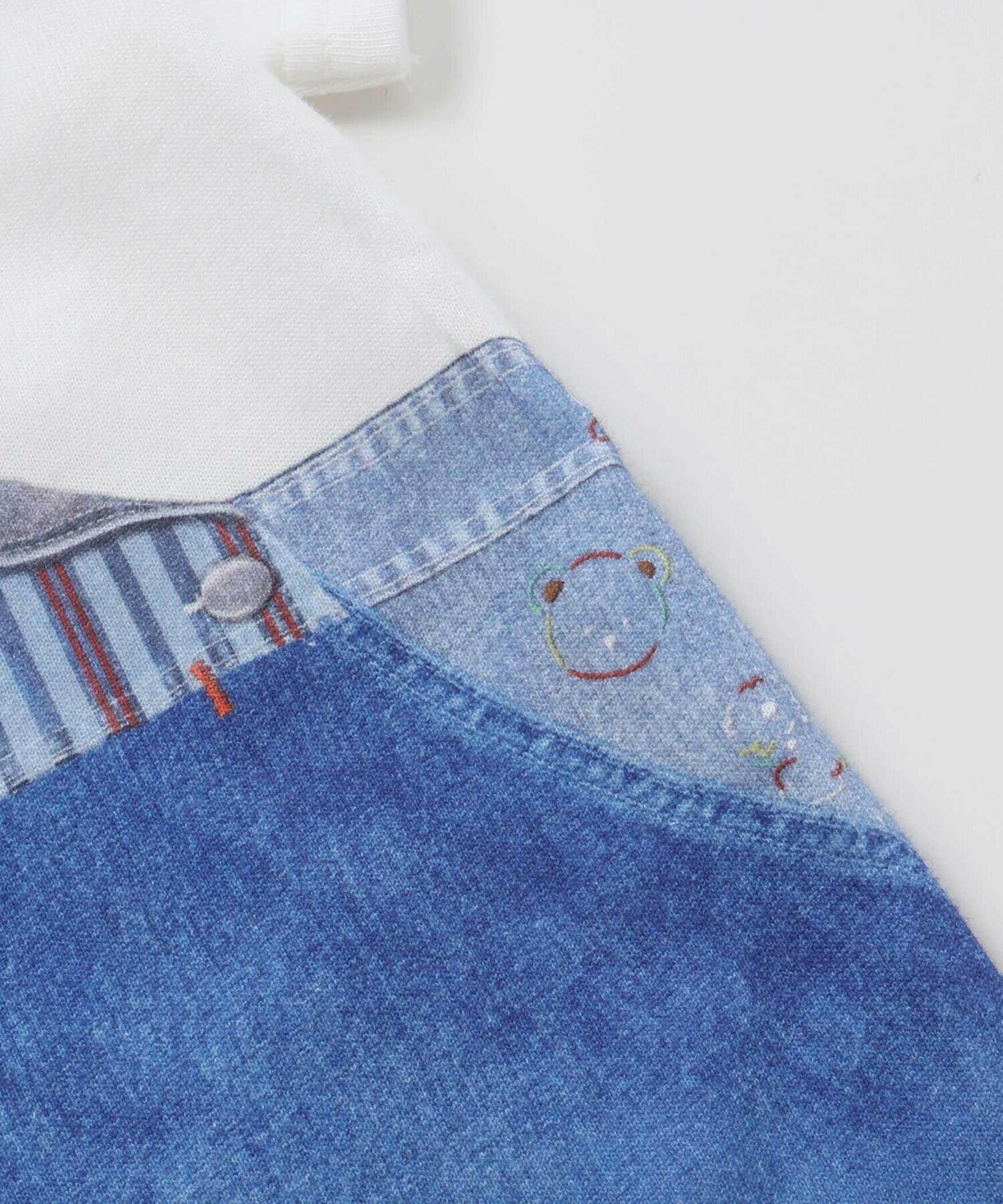 🇯🇵預訂 日本直送🇯🇵Slap Slip Baby兩色動物恐龍吊帶短袖連身服