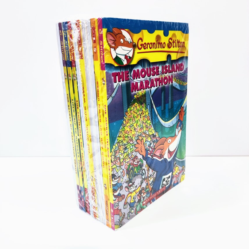 Scholastic Geronimo Stilton 1-70 books兒童章節小說繪本彩色漫畫  | S08