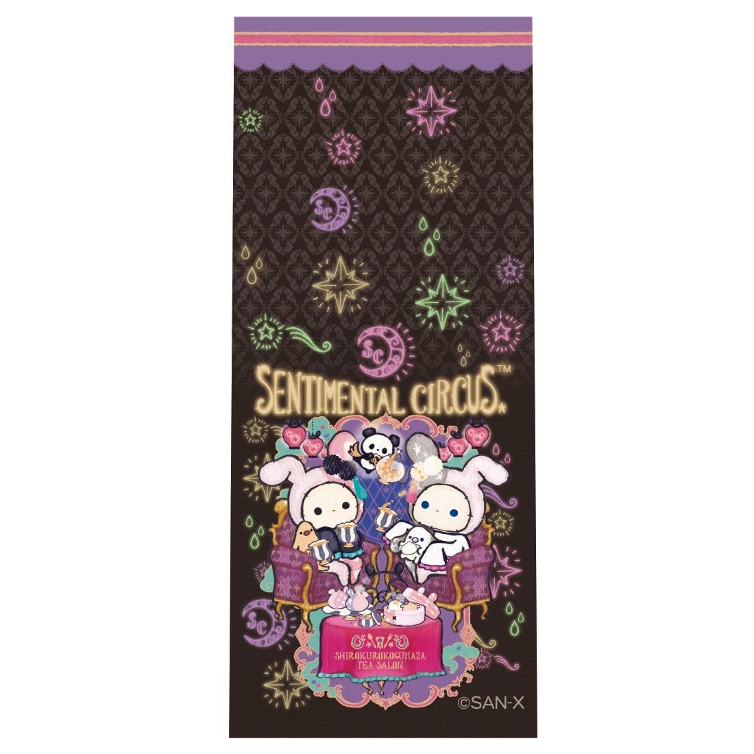 現貨｜San-X Sentimental Circus 憂傷馬戲團 日本製 Pentel EnerGel 0.5mm 3色啫喱筆 (PR17801)