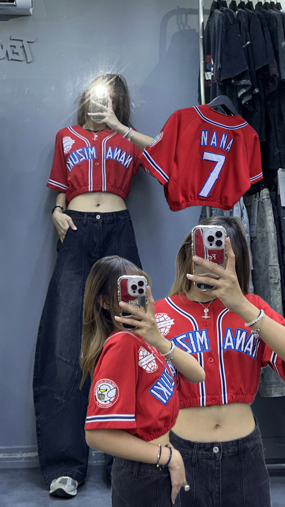 Remake Baseball Crop Top⚾️