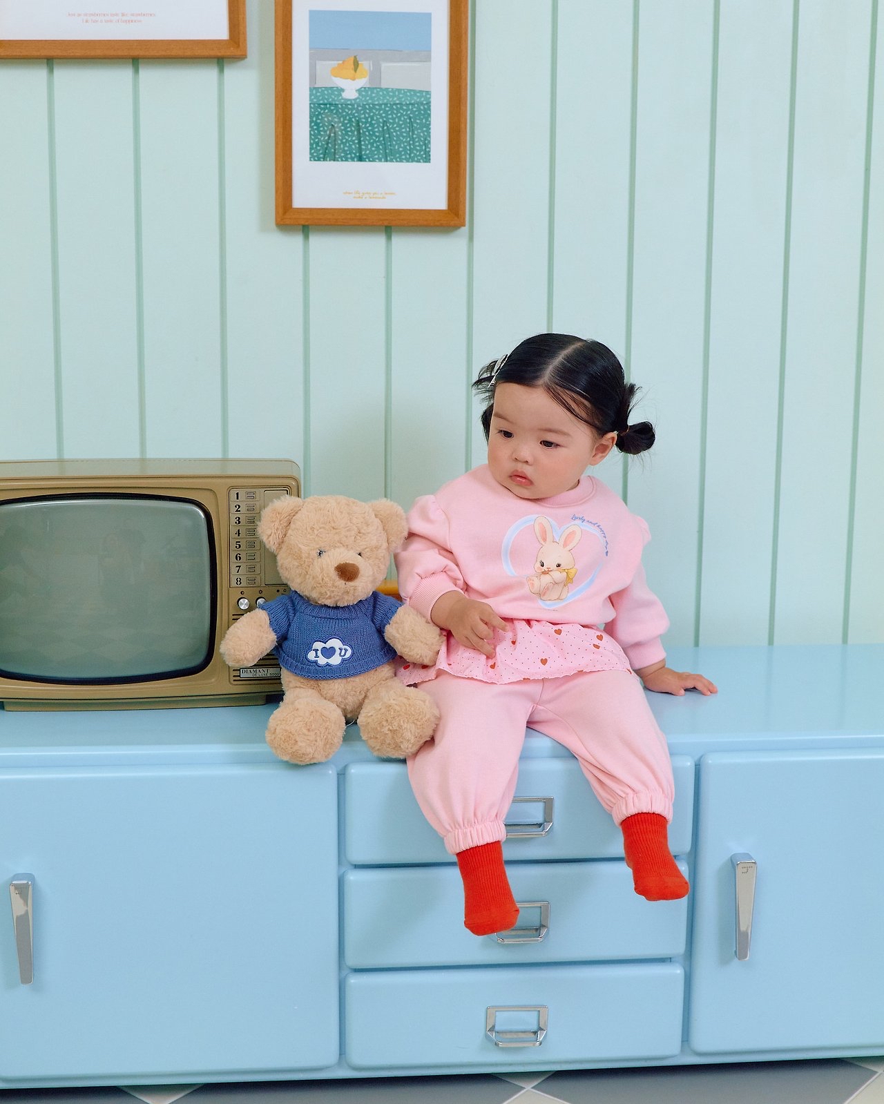 OOTT | Cutie Rabbit Two-Piece Set
