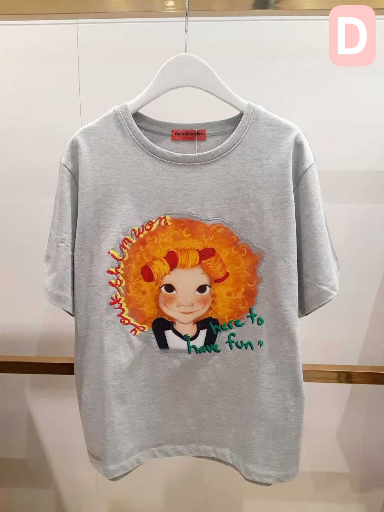 🇰🇷韓國Youkshimwon陸心媛短袖Tee