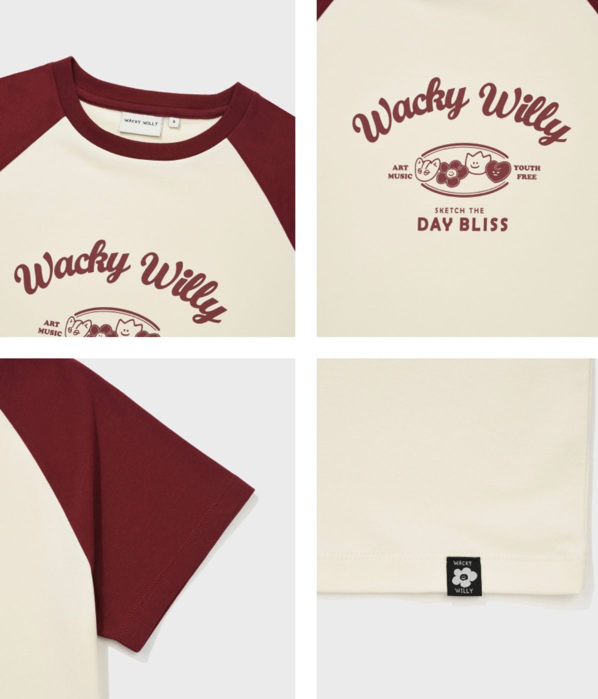 🇰🇷韓國Wacky Willy女裝短袖Tee