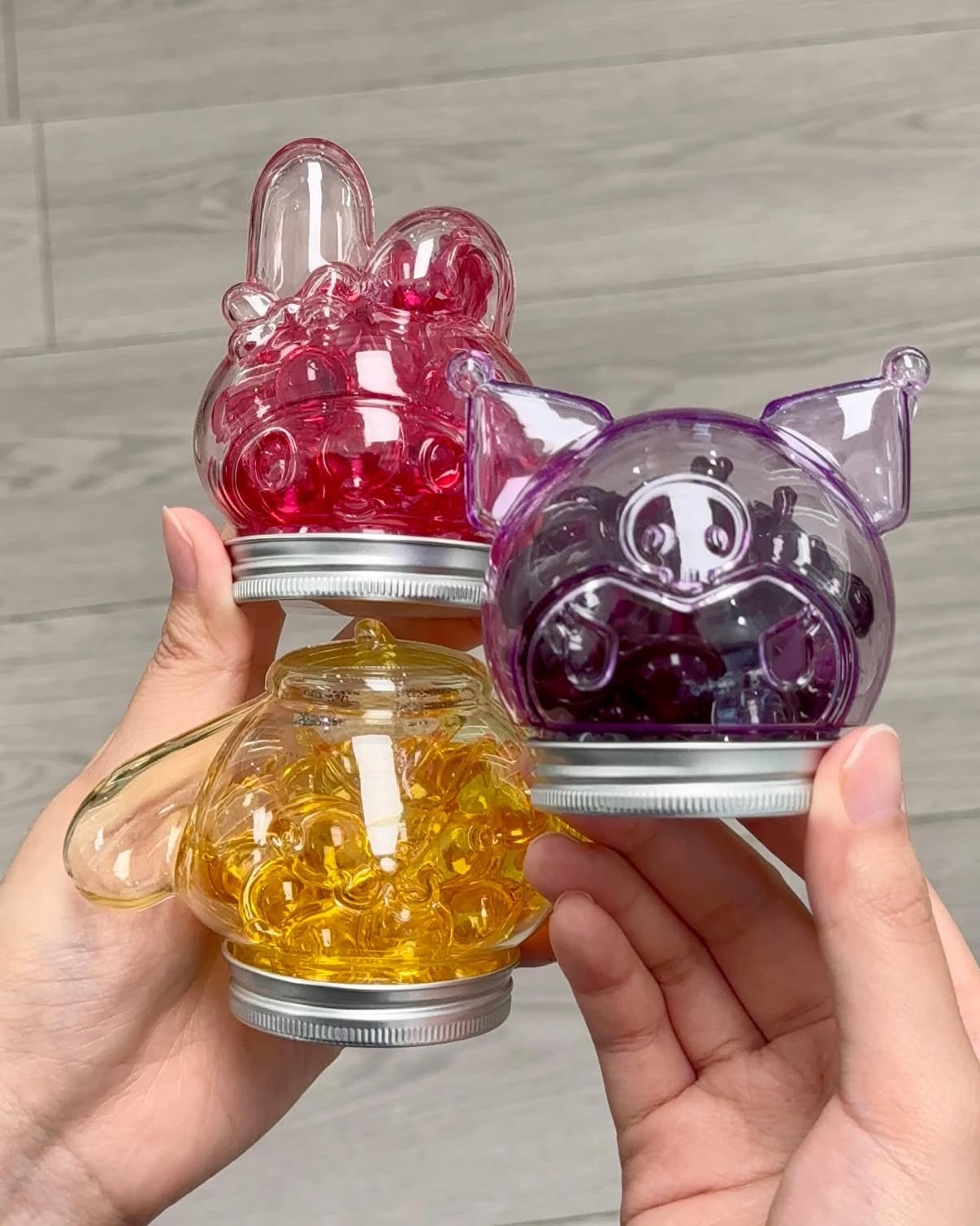 台灣直送 AliSHA 卡通造型護髮精華膠囊/卸妝油