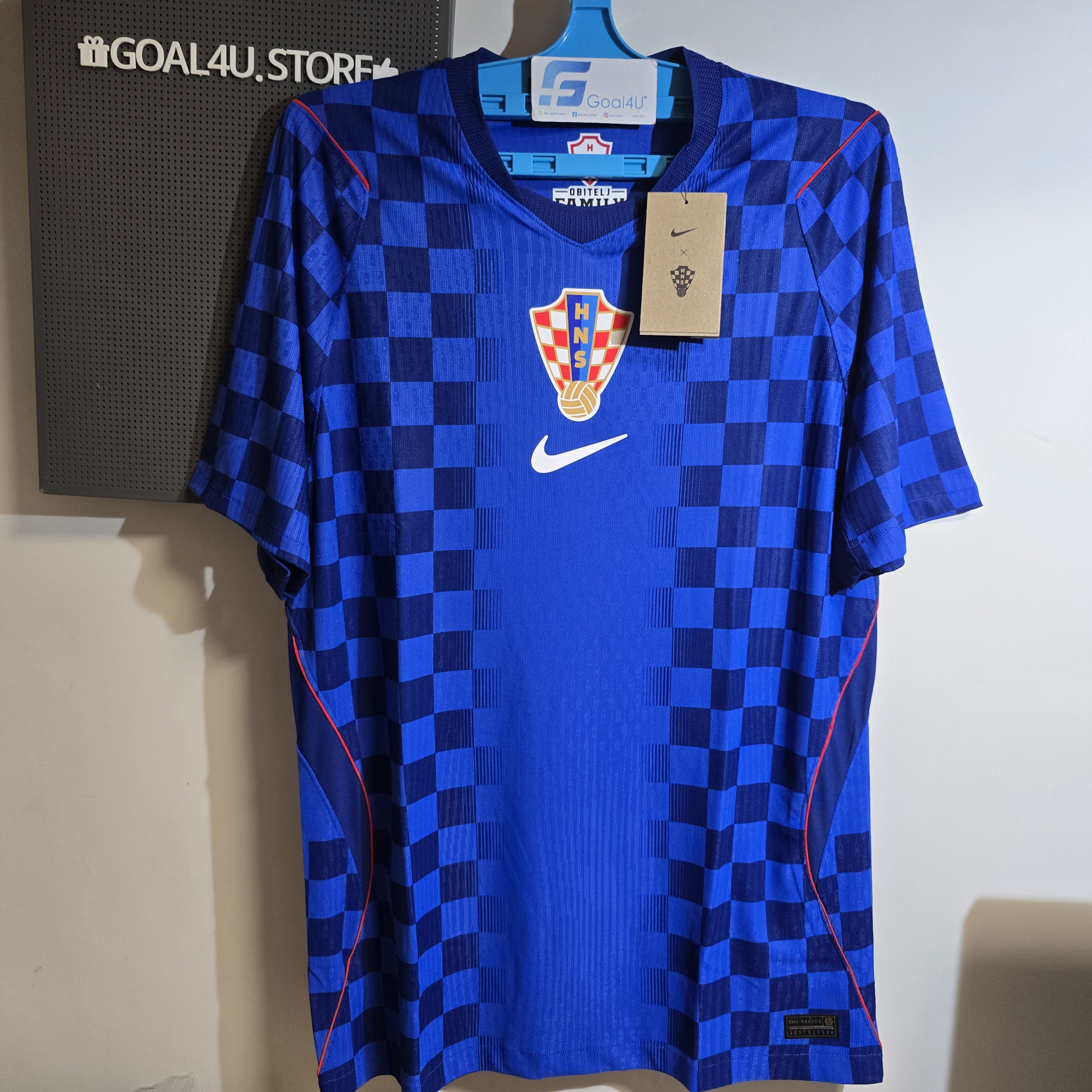 Nike Croatia 克羅地亞 2026-27 作客球員版球衣 (可加印字章) IO8642