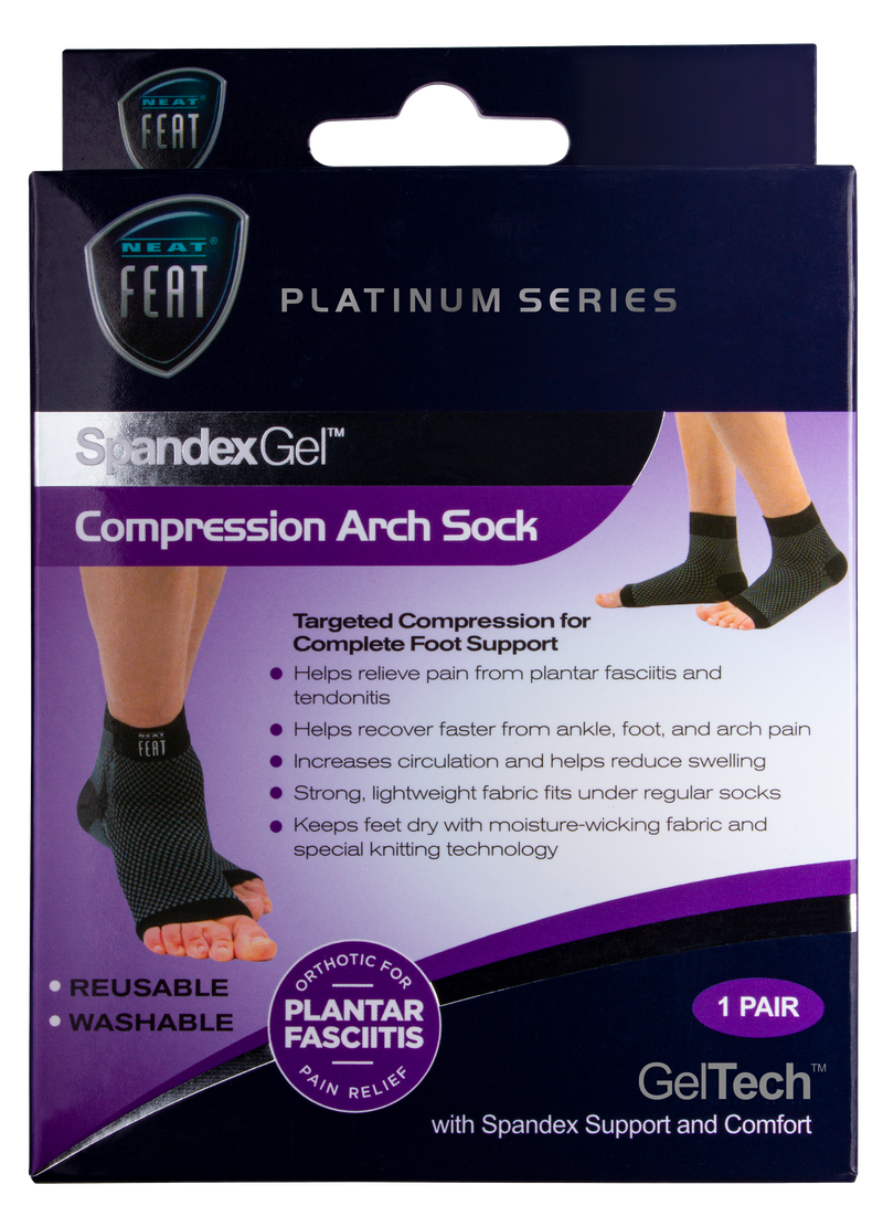 斯潘迪 足弓加壓襪|| SpandexGel Compression Arch Sock