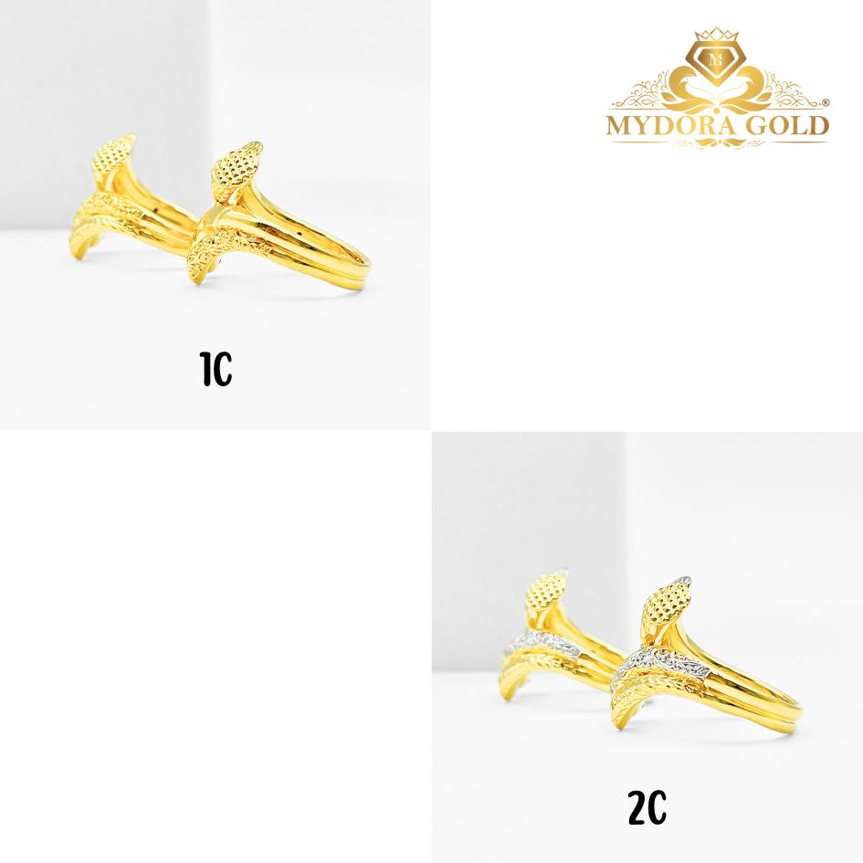 MYDORA Cincin Vyra Texture (5G) l EMAS 916/22K