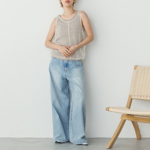 可拆式網紗背心【JT032】