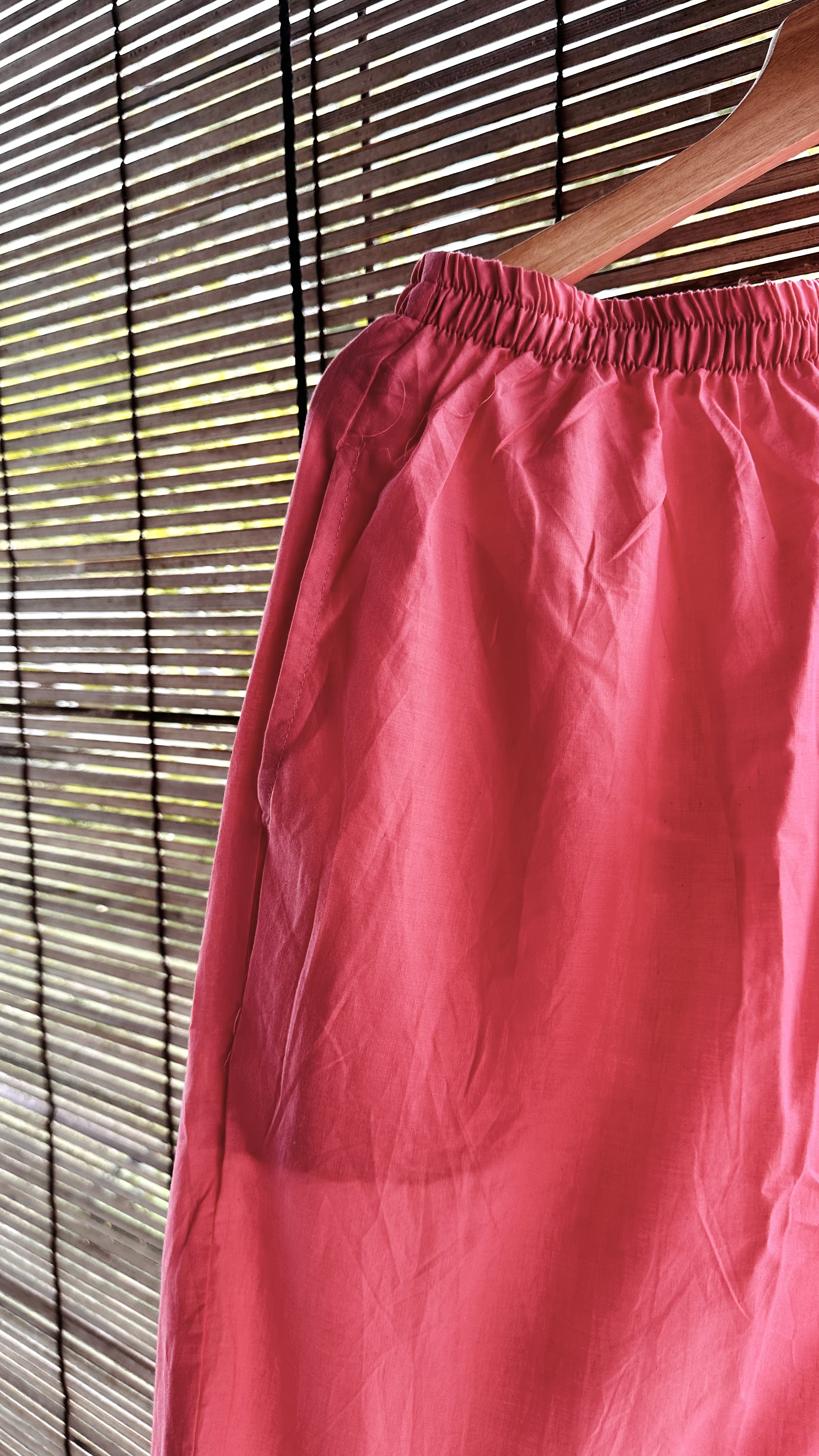 Pink Embroidered Co-ord set 