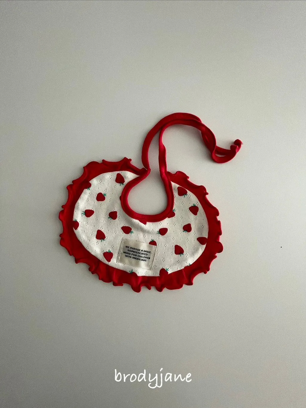 🇰🇷Brodyjane bonnet/bib/socks