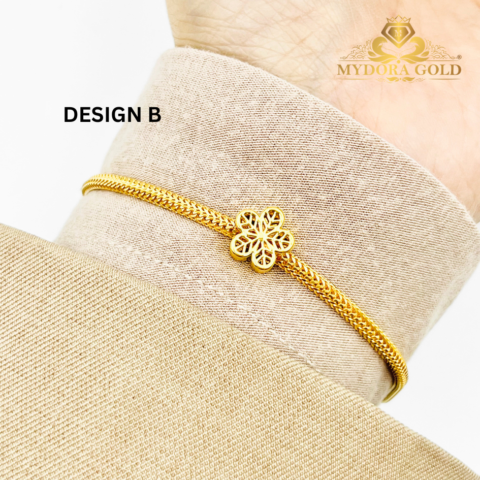 MYDORA Bead Kerawang Full Gold (5G) l EMAS 916/22K