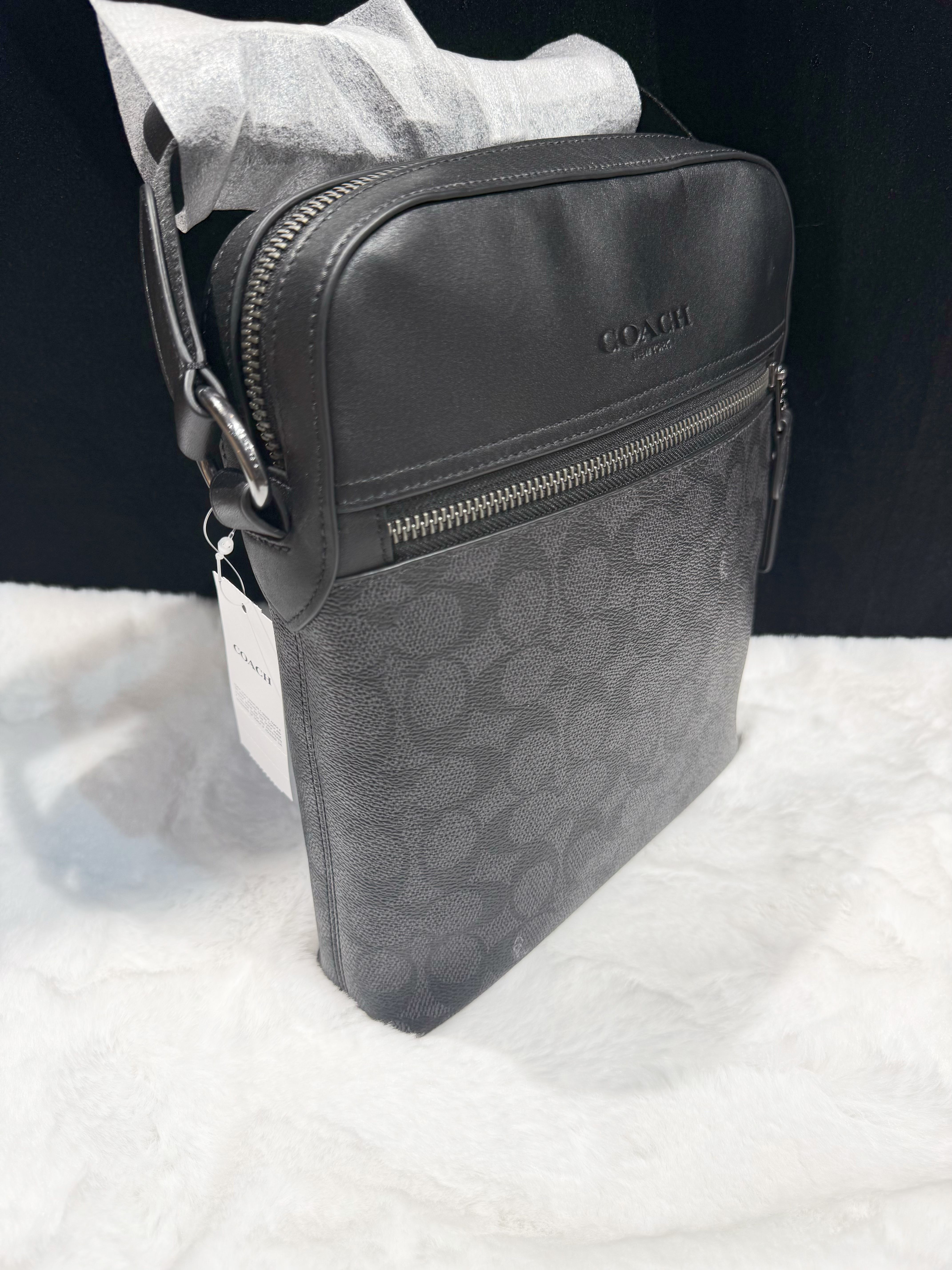 Coach flight bag blk/m