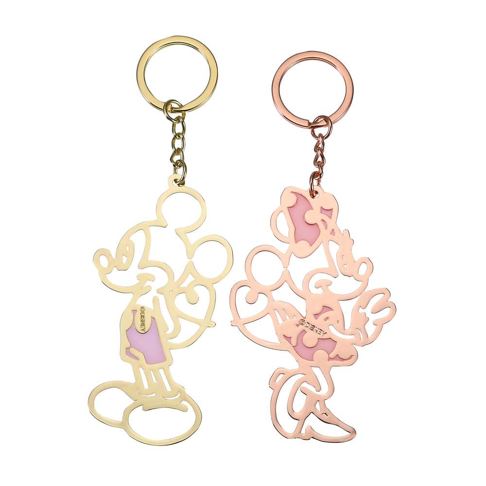 ✈️日本直送🇯🇵預訂🛍日本迪士尼DISNEY Key chain Fes 一對心形系列掛飾 （ Mickey & Minnie / Stitch & Angel 