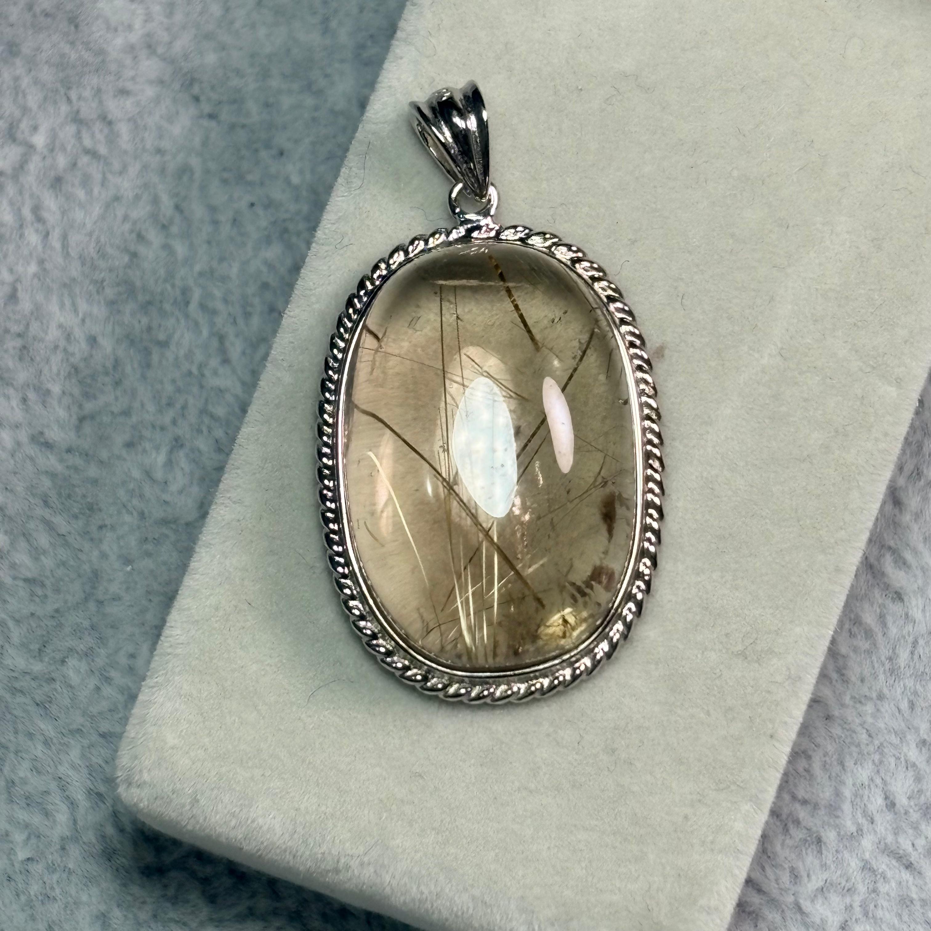 金髪晶吊墜（9-9.5克）No. 19-603