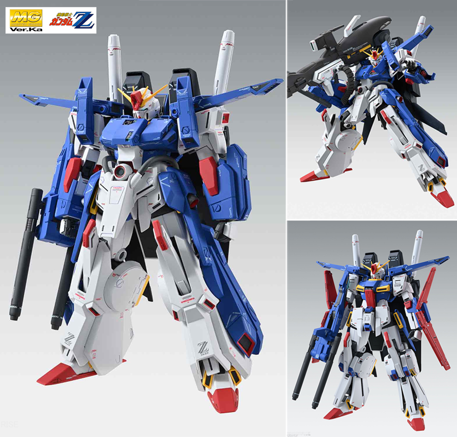 (預訂訂金 $300) (總價 $718) Bandai MG 1/100 全裝甲 ZZ高達 Full Armor ZZ Gundam Ver.Ka 模型 (行版) 