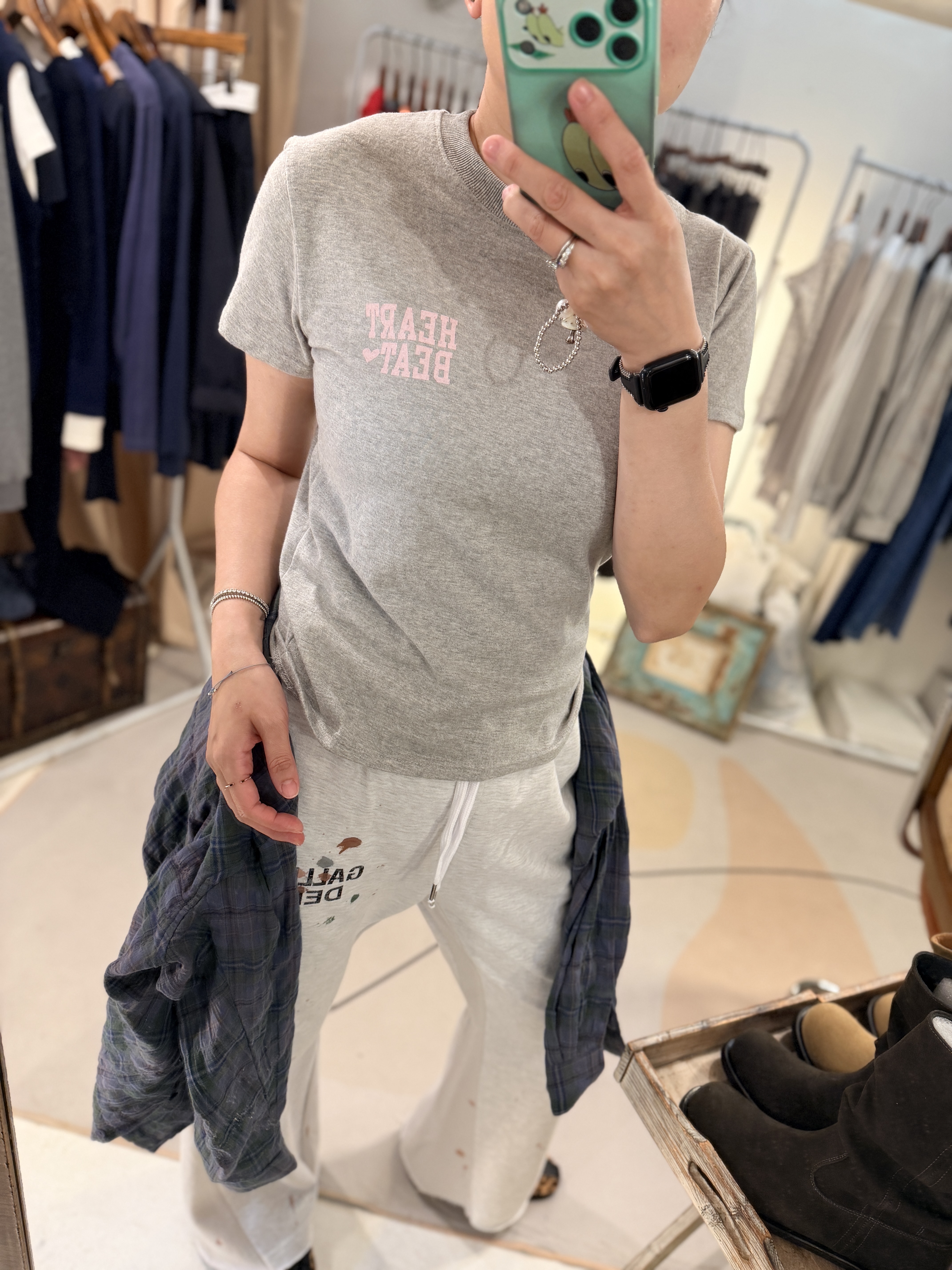 Heart beat tee