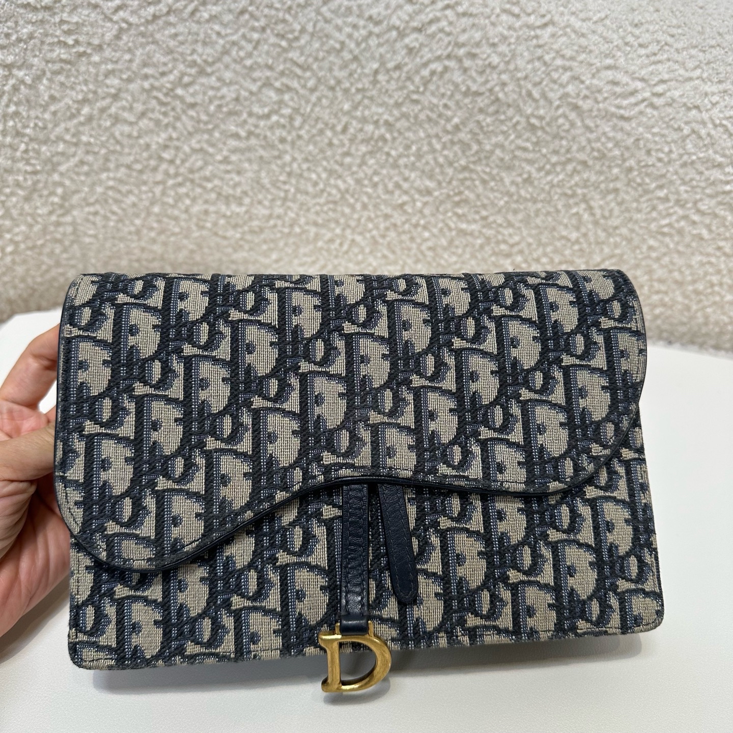 【預訂貨品】Dior Saddle 經典老花信封包
