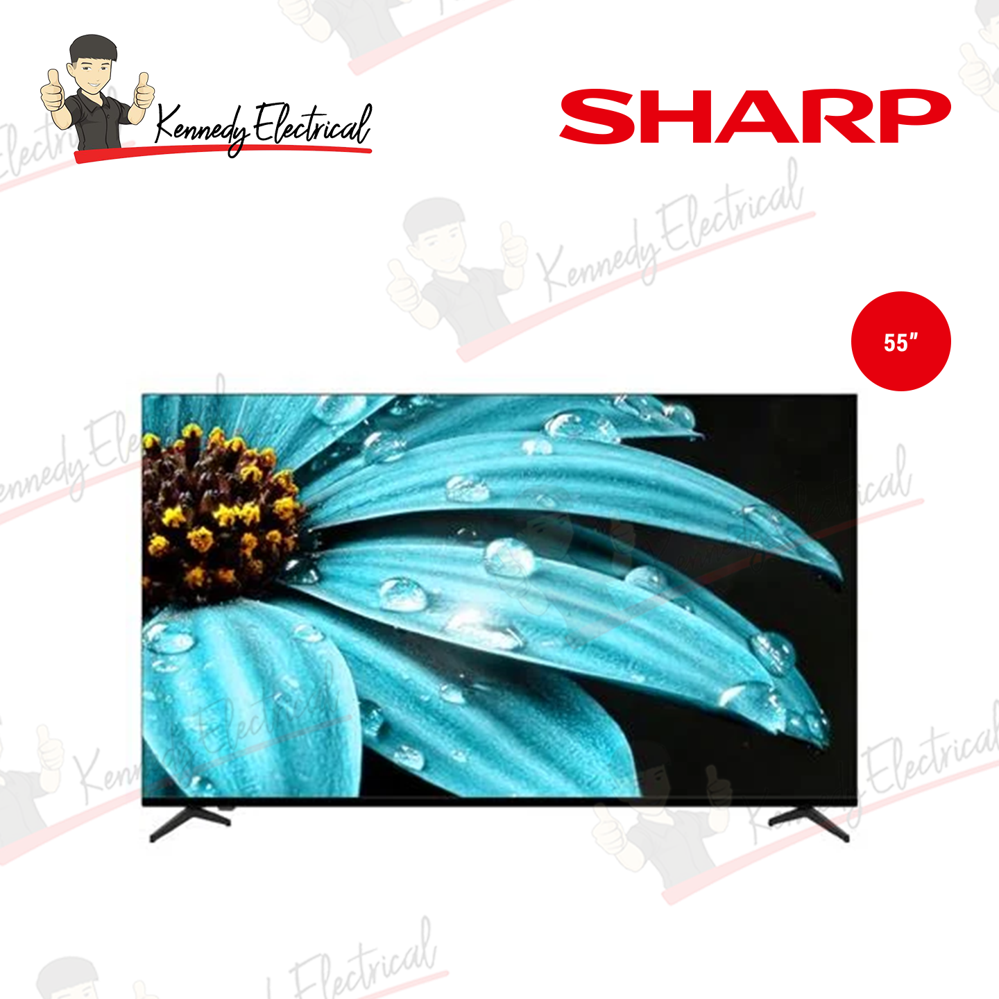 Sharp 55" 4K UHD Google TV (4TC55FJ1X)