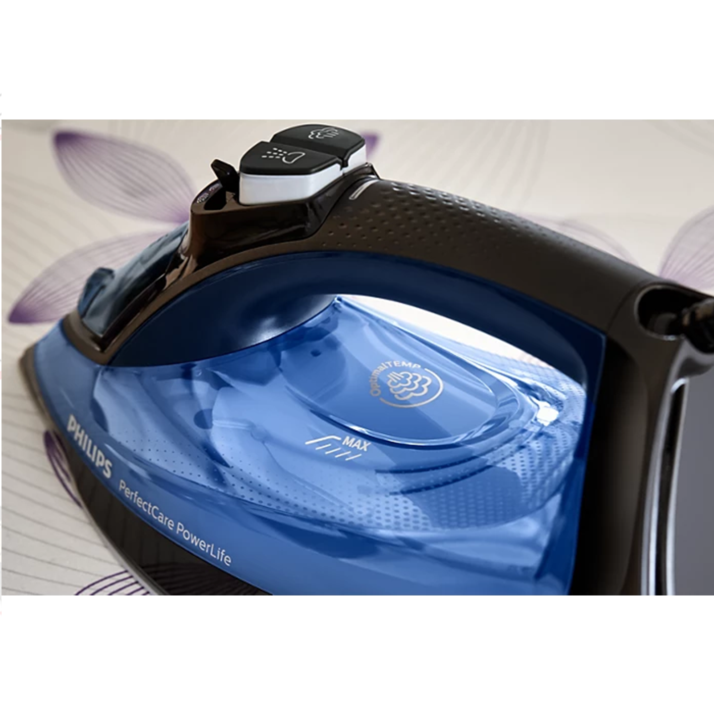 Philips Steam Iron (2500W) SteamGlide Plus Soleplate GC3920/26