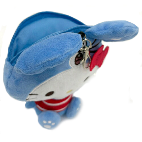 現貨｜Swimmer x Sanrio Characters Hello Kitty 日版 毛公仔 伸縮卡套 收納袋 吊飾 掛件 (067616)